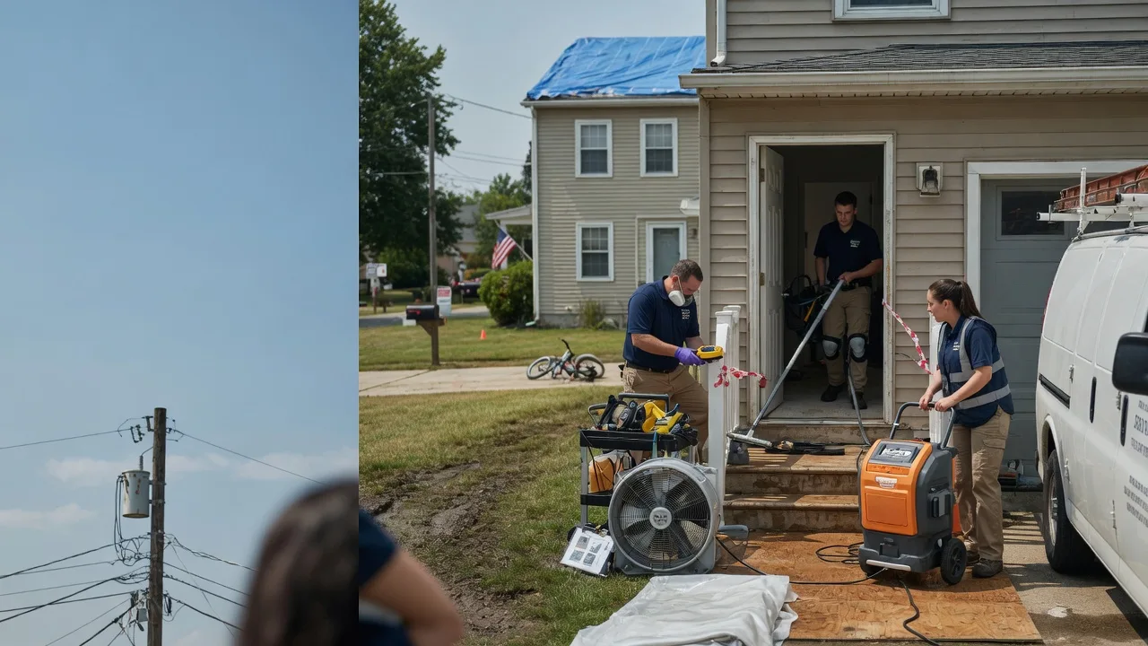 Water Damage Repair in Eau Claire, PA near me